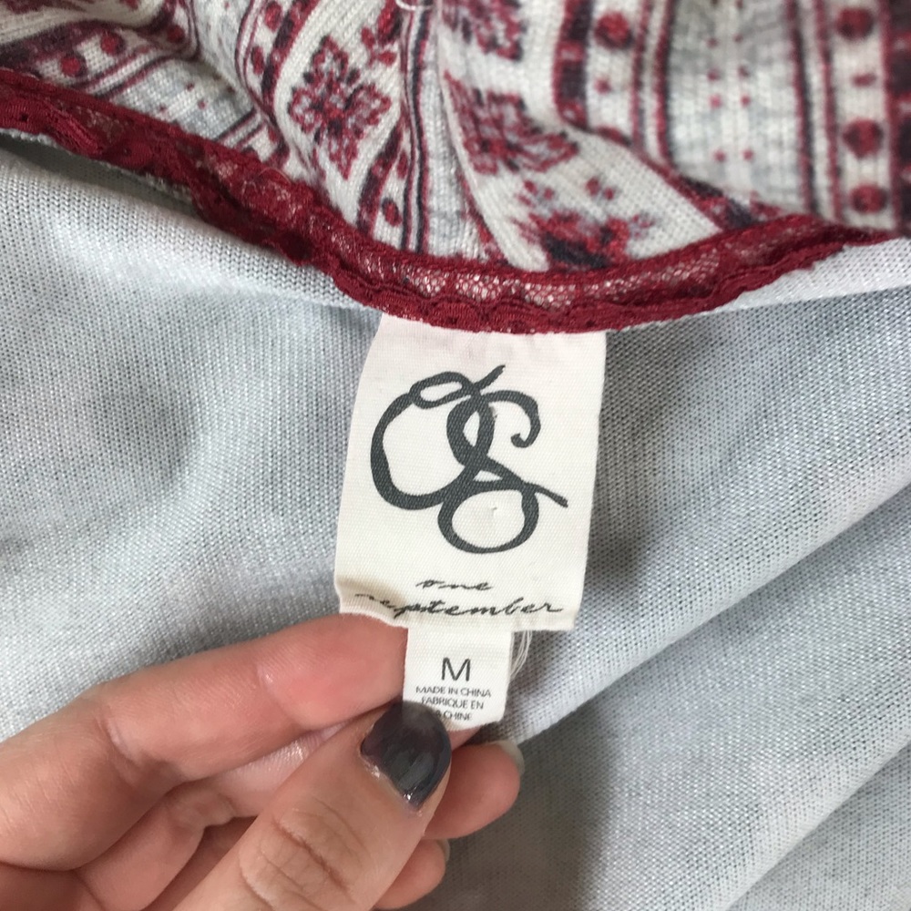 Anthropologie : One September Camac Cardigan Sz M - Picture 2 of 6